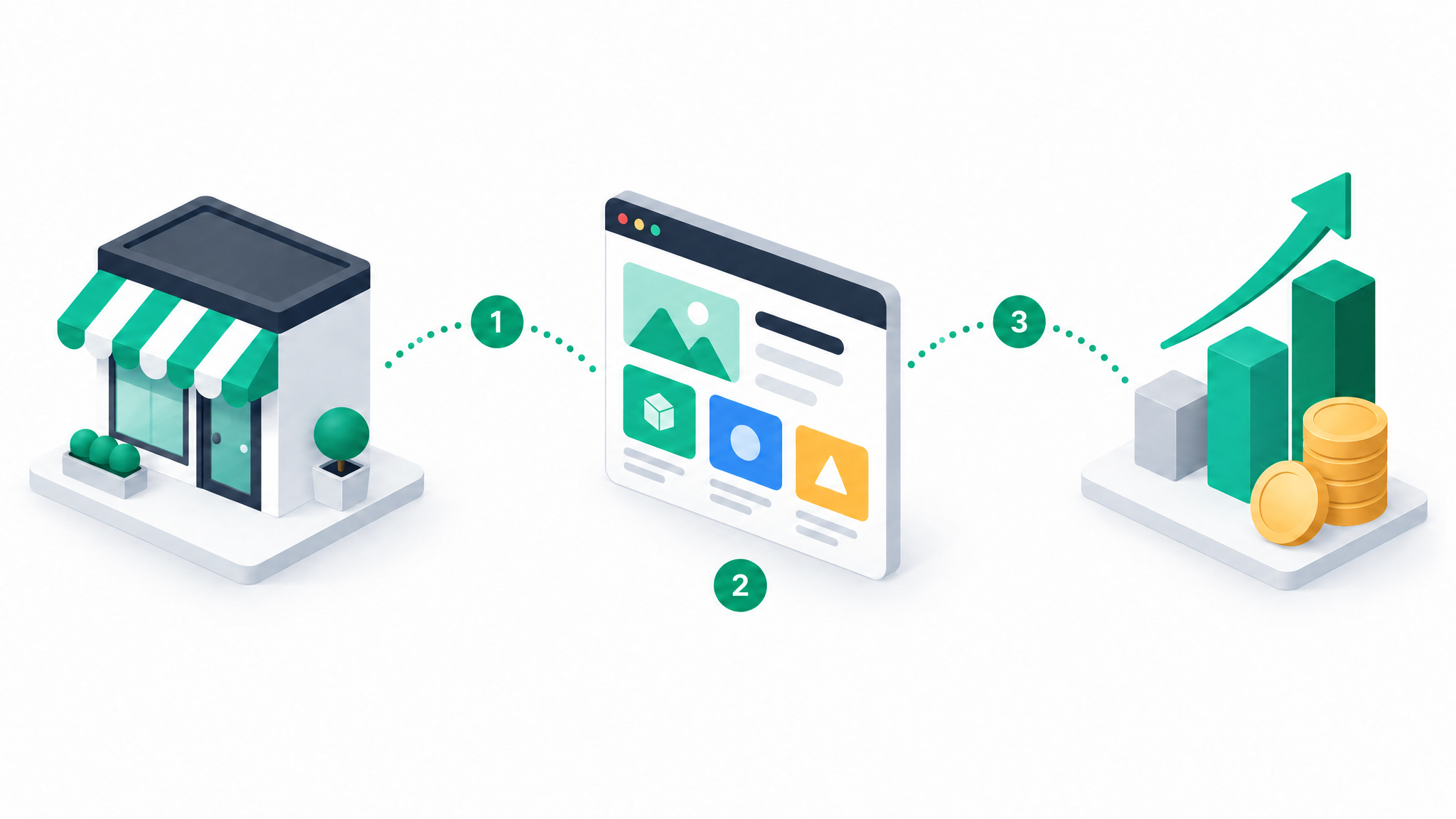 WideAds em 3 passos: cadastre, conecte, monetize